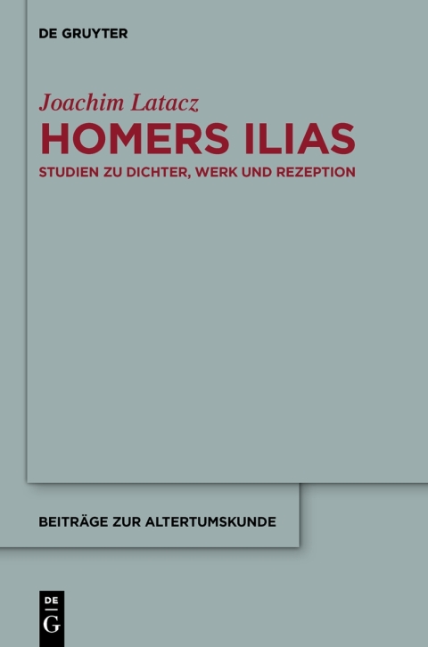Cover image for book Homers Ilias