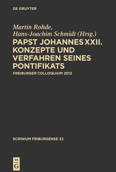 Cover image for book Papst Johannes XXII