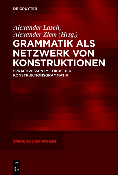 Cover image for book Grammatik als Netzwerk von Konstruktionen