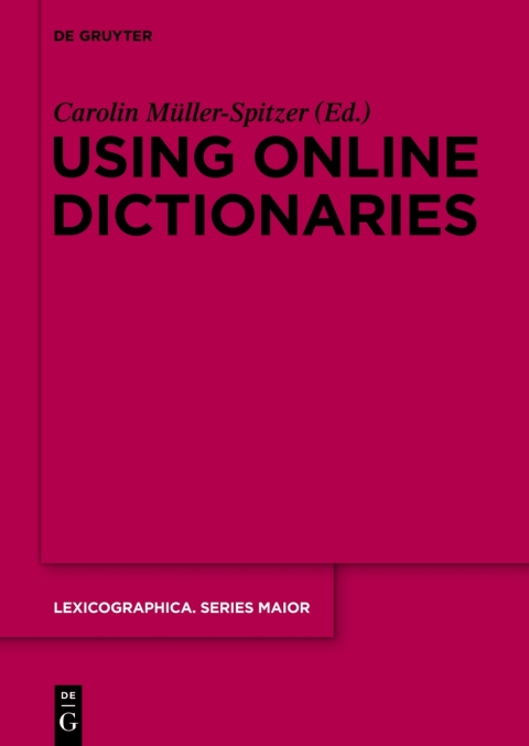 Cover image for book Using Online Dictionaries