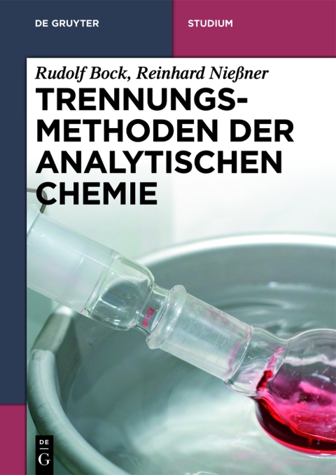 Cover image for book Trennungsmethoden der Analytischen Chemie