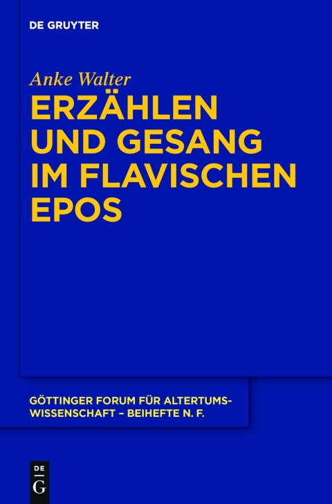 Cover image for book Erzählen und Gesang im flavischen Epos