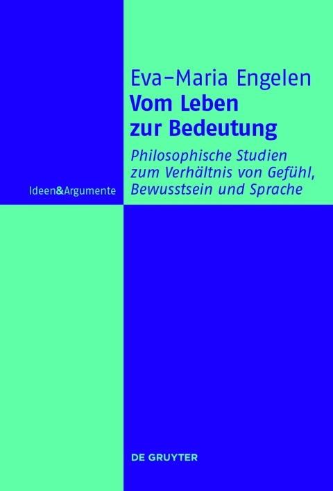 Cover image for book Vom Leben zur Bedeutung