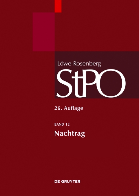 Cover image for book Nachtrag