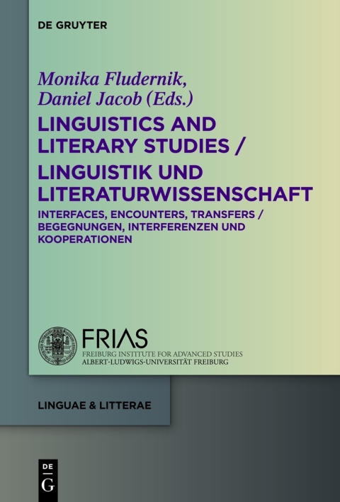Cover image for book Linguistics and Literary Studies / Linguistik und Literaturwissenschaft