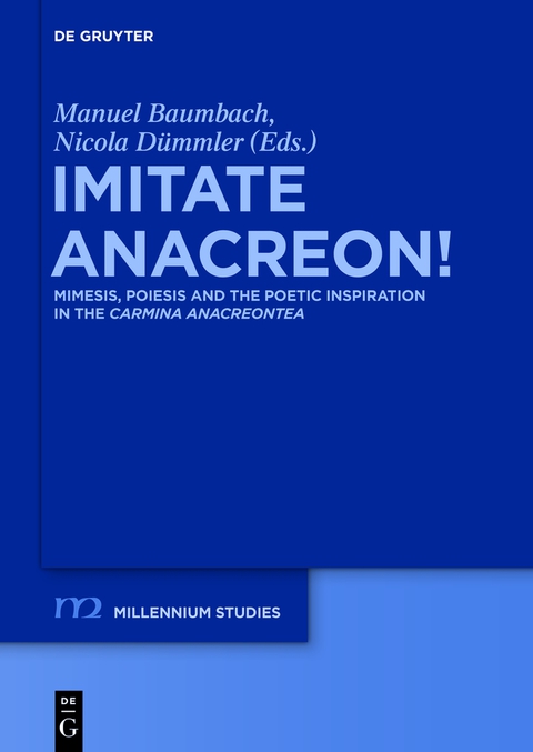 Cover image for book Imitate Anacreon!