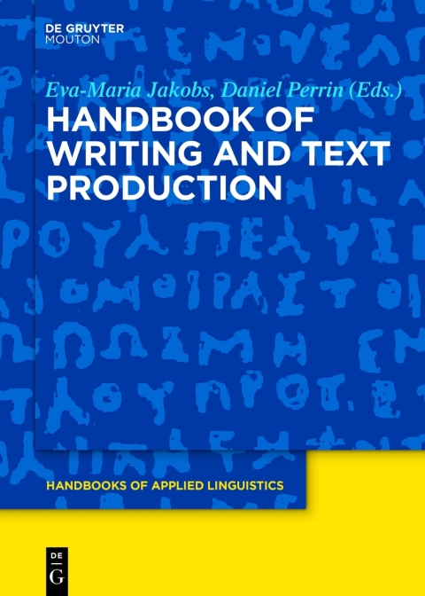 Cover image for book Handbook of Writing and Text Production