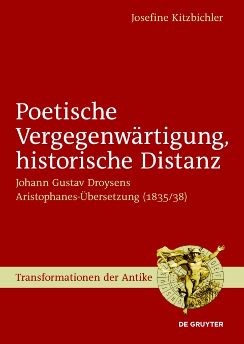 Cover image for book Poetische Vergegenwärtigung, historische Distanz
