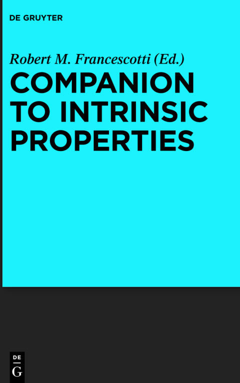 Cover image for book Companion to Intrinsic Properties