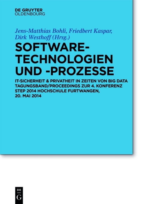 Cover image for book Software-Technologien und -Prozesse