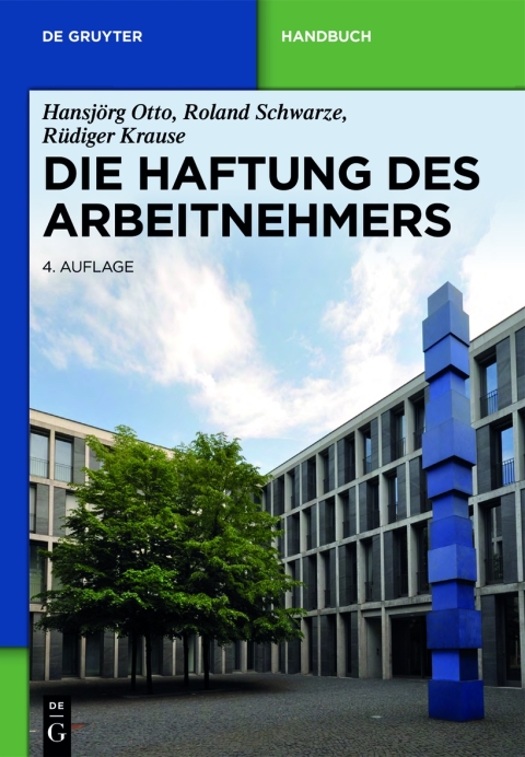 Cover image for book Die Haftung des Arbeitnehmers