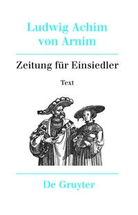 Cover image: Zeitung für Einsiedler 1st edition 9783110254853