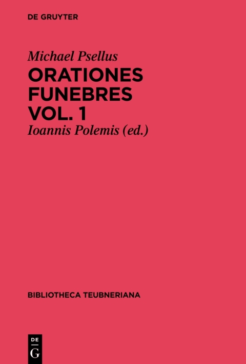 Cover image for book Orationes funebres