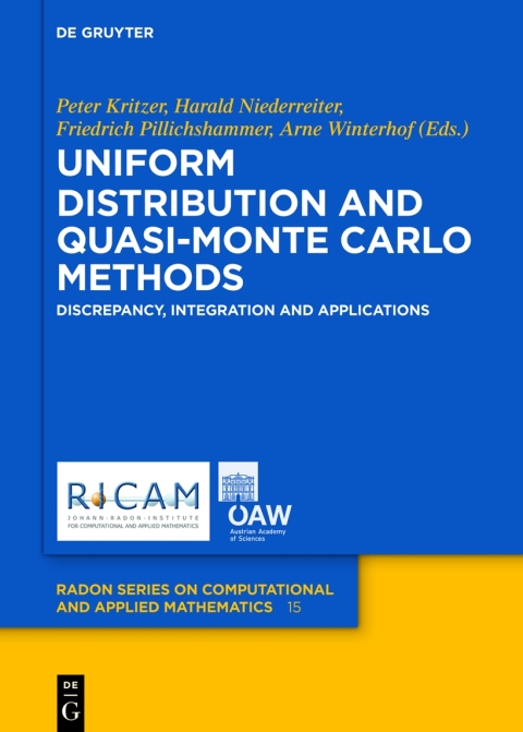Uniform Distribution and Quasi-Monte Carlo Methods 