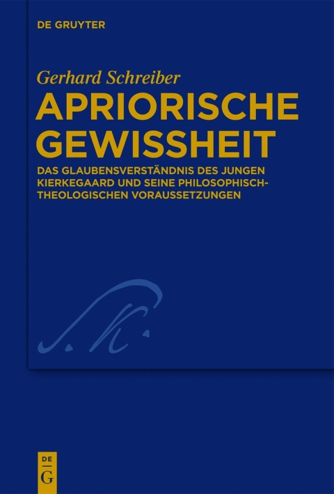 Cover image for book Apriorische Gewissheit