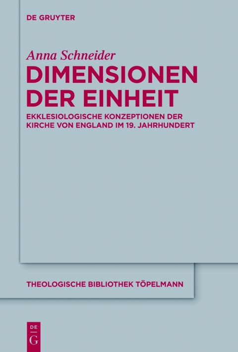 Cover image for book Dimensionen der Einheit