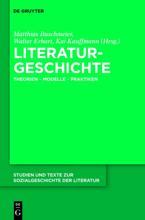 Cover image for book Literaturgeschichte