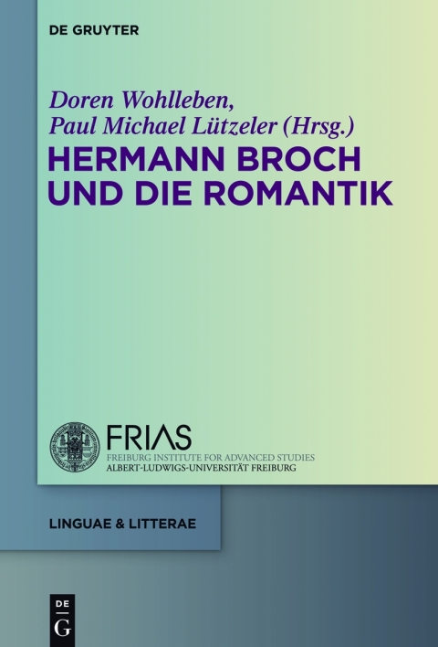 Cover image for book Hermann Broch und die Romantik