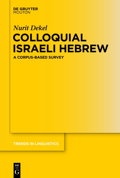 Cover image for book Colloquial Israeli Hebrew