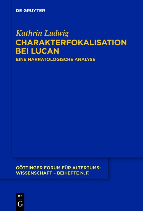 Cover image for book Charakterfokalisation bei Lucan