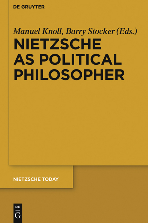 Cover image for book Nietzsche as Political Philosopher