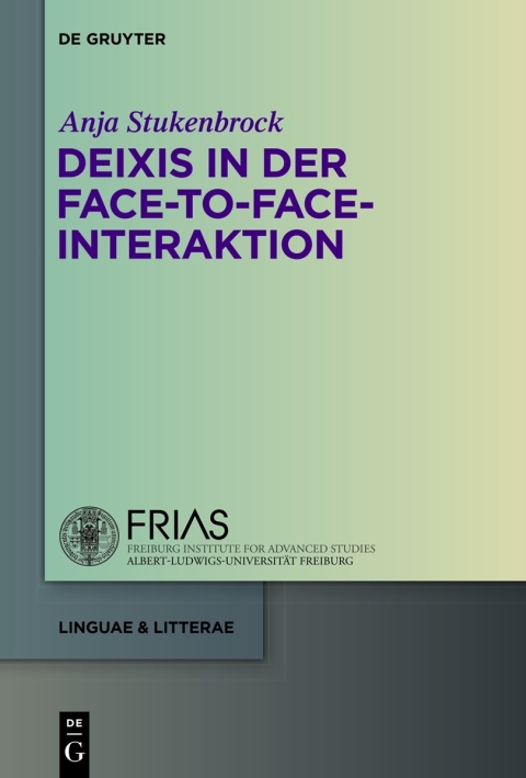 Cover image for book Deixis in der face-to-face-Interaktion