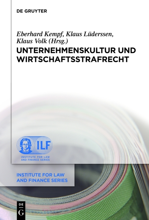 Cover image for book Unternehmenskultur und Wirtschaftsstrafrecht