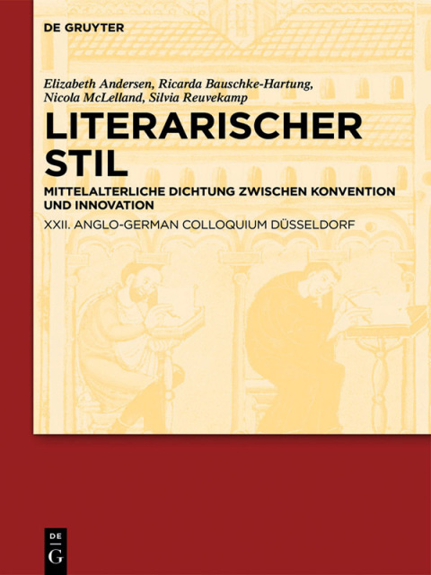 Cover image for book Literarischer Stil