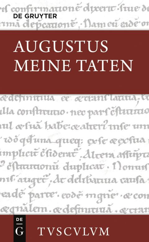 Cover image for book Meine Taten / Res gestae divi Augusti