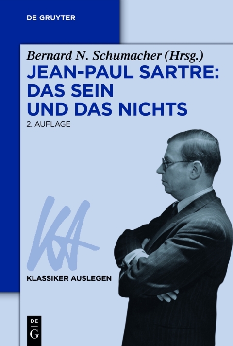 Cover image for book Jean-Paul Sartre: Das Sein und das Nichts