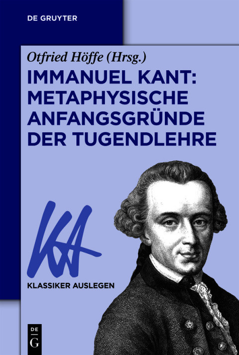 Cover image for book Immanuel Kant: Metaphysische Anfangsgründe der Tugendlehre