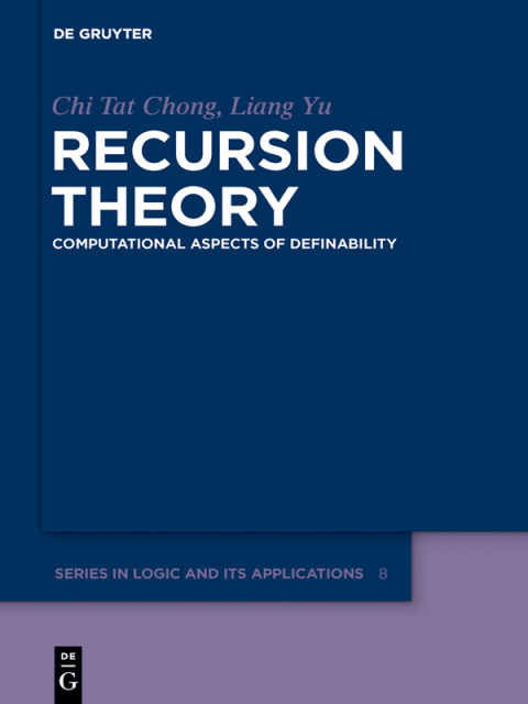 Cover image for book Recursion Theory