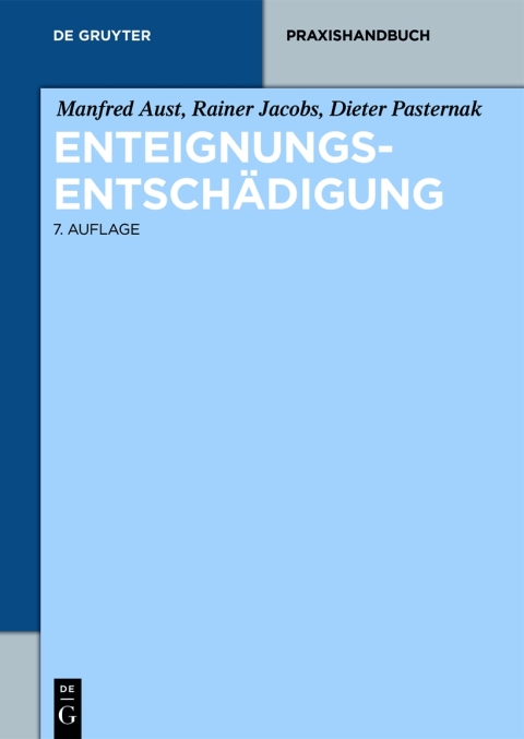 Cover image for book Enteignungsentschädigung