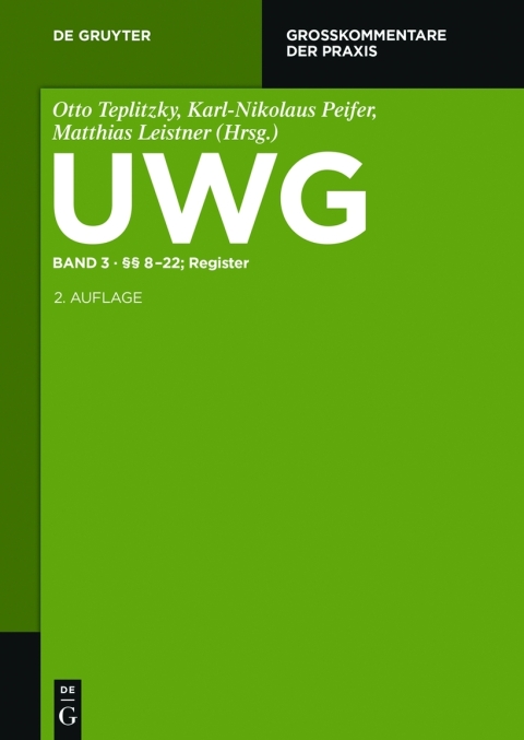 Cover image for book §§ 8-22; Register