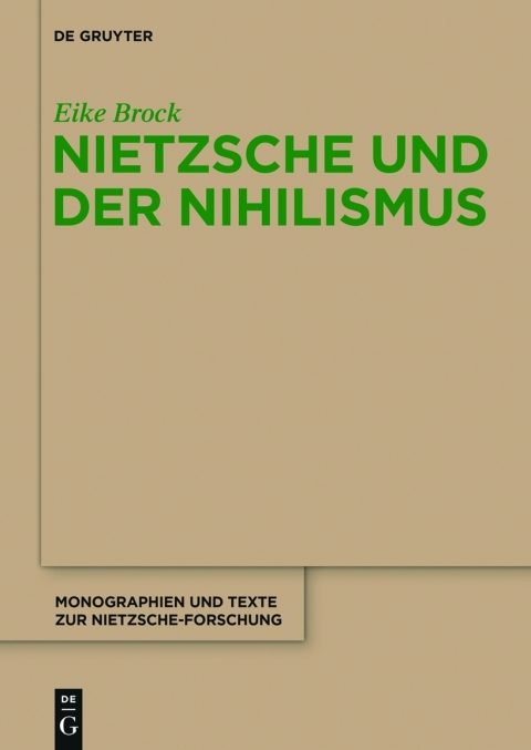 Cover image for book Nietzsche und der Nihilismus