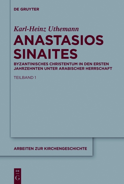 Cover image for book Anastasios Sinaites
