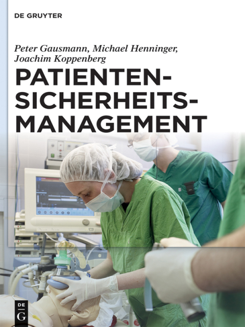 Cover image for book Patientensicherheitsmanagement