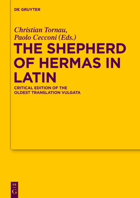 Cover image for book The Shepherd of Hermas in Latin