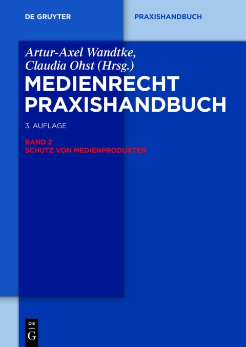 Cover image for book Schutz von Medienprodukten