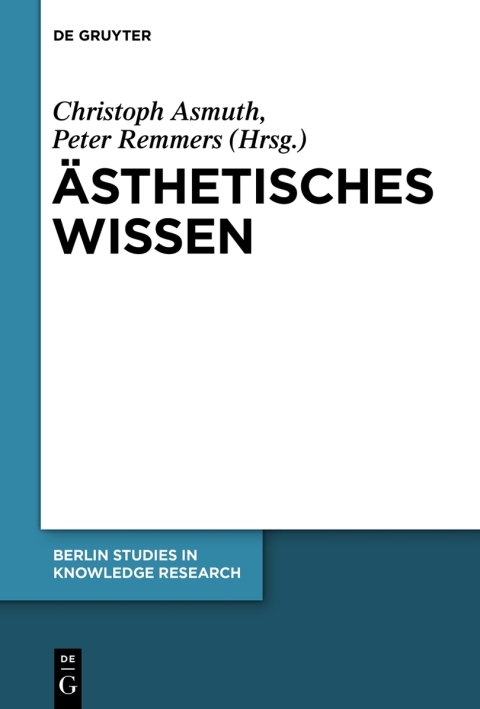 Cover image for book Ästhetisches Wissen