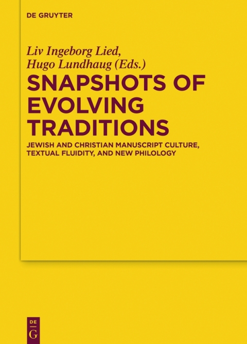 Cover image for book Snapshots of Evolving Traditions