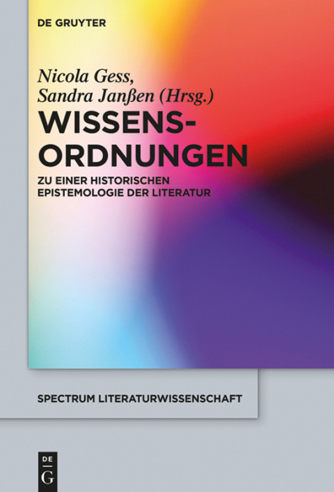 Cover image for book Wissens-Ordnungen