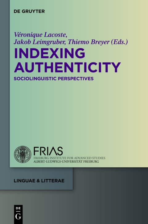 Cover image for book Indexing Authenticity