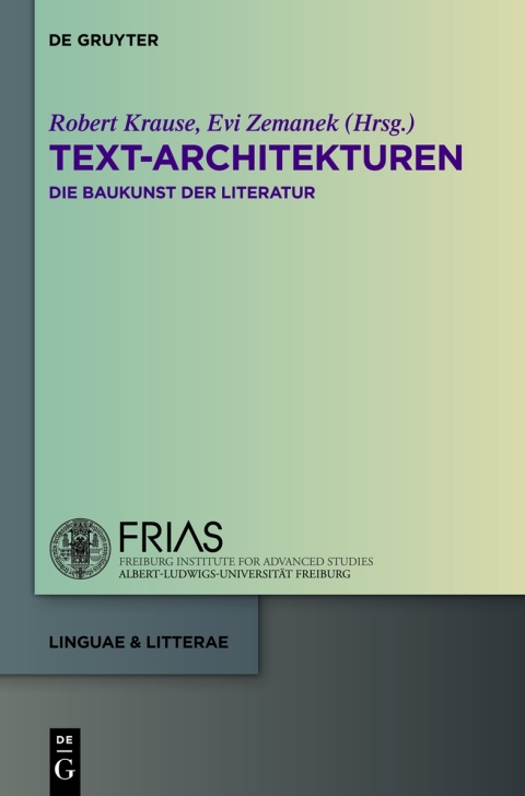 Cover image for book Text-Architekturen