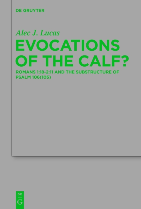 Cover image for book Evocations of the Calf?