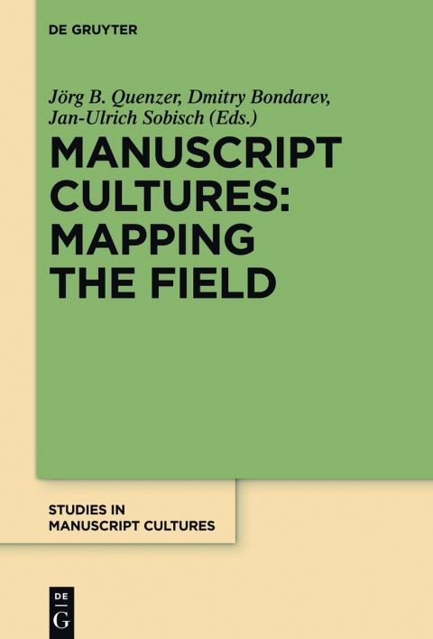 Cover image for book Manuscript Cultures: Mapping the Field