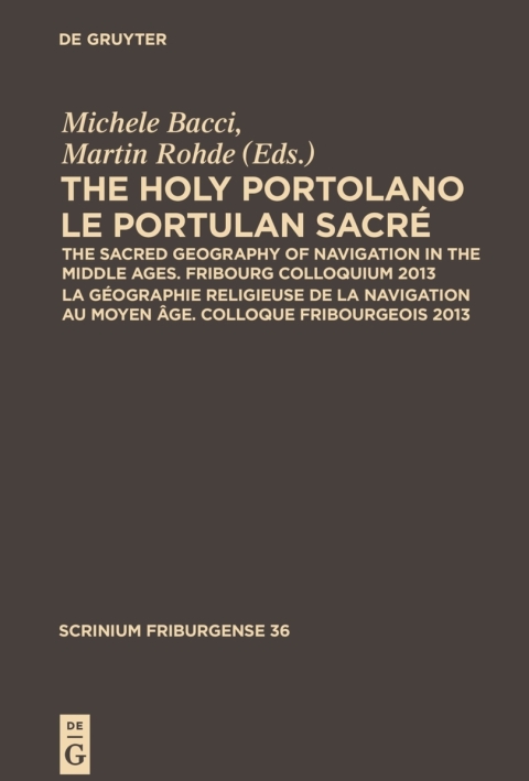 Cover image for book The Holy Portolano / Le Portulan sacré