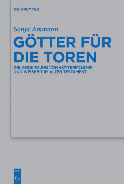Cover image for book Götter für die Toren