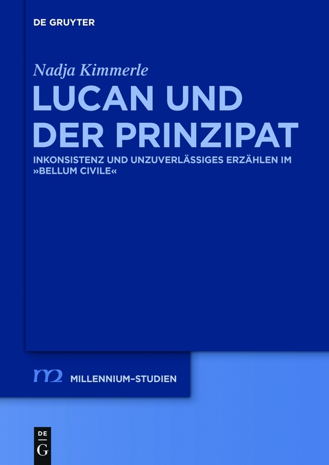 Cover image for book Lucan und der Prinzipat