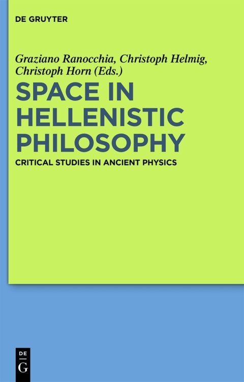 Cover image for book Space in Hellenistic Philosophy